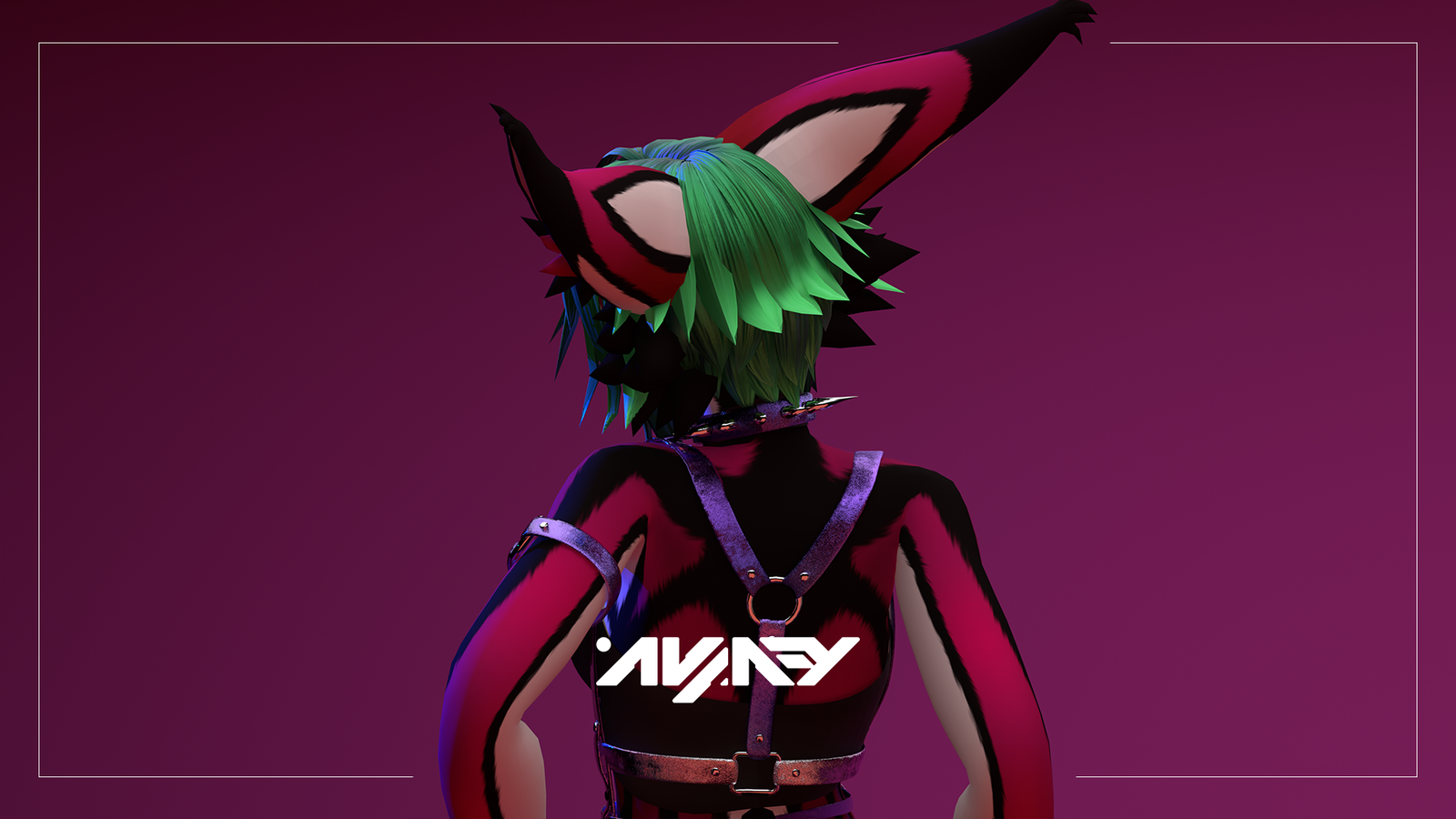 Short Stylist Hairs for Foxmoth VRChat