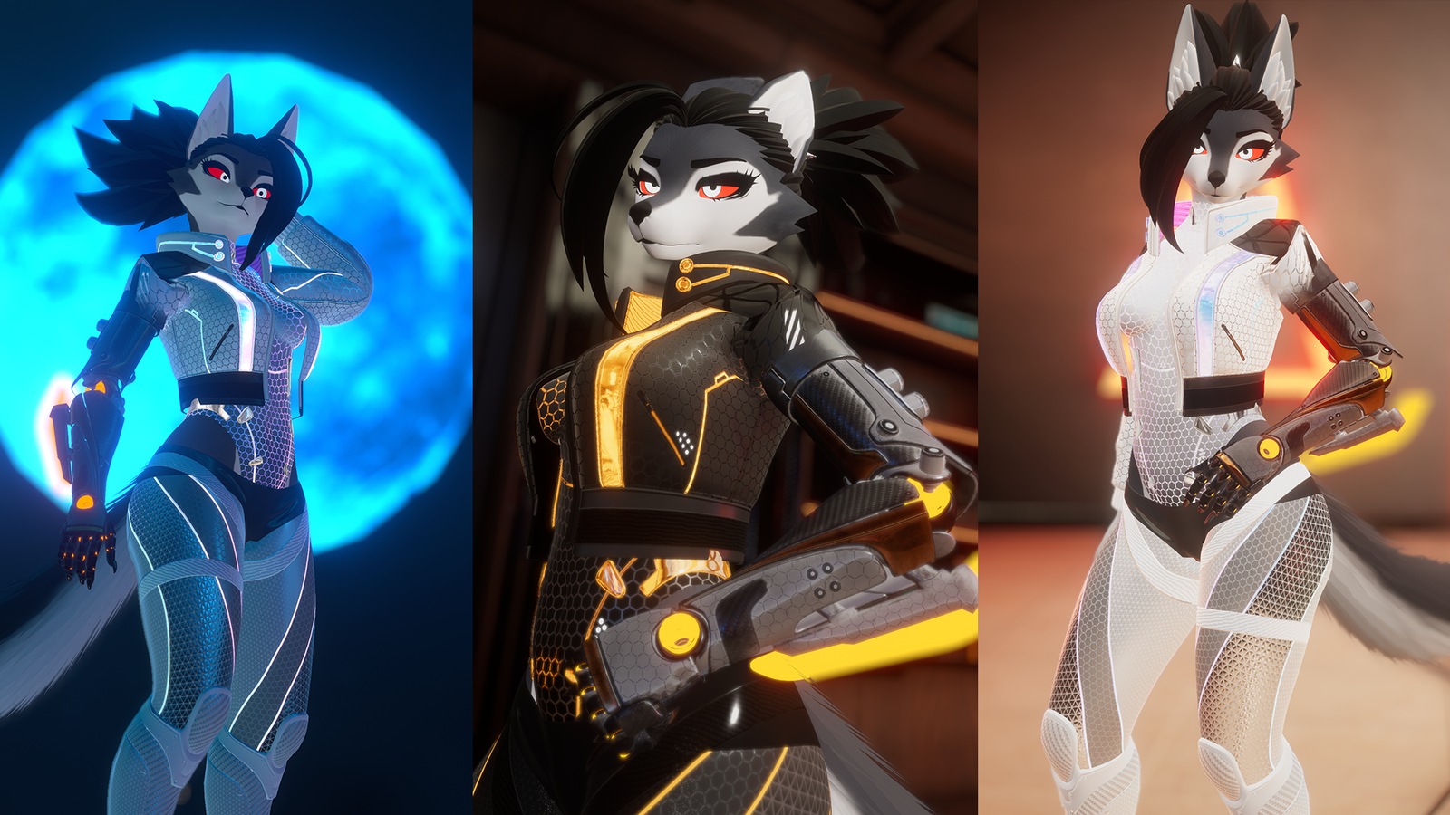 CyberTech Set for Foxmoth VRChat