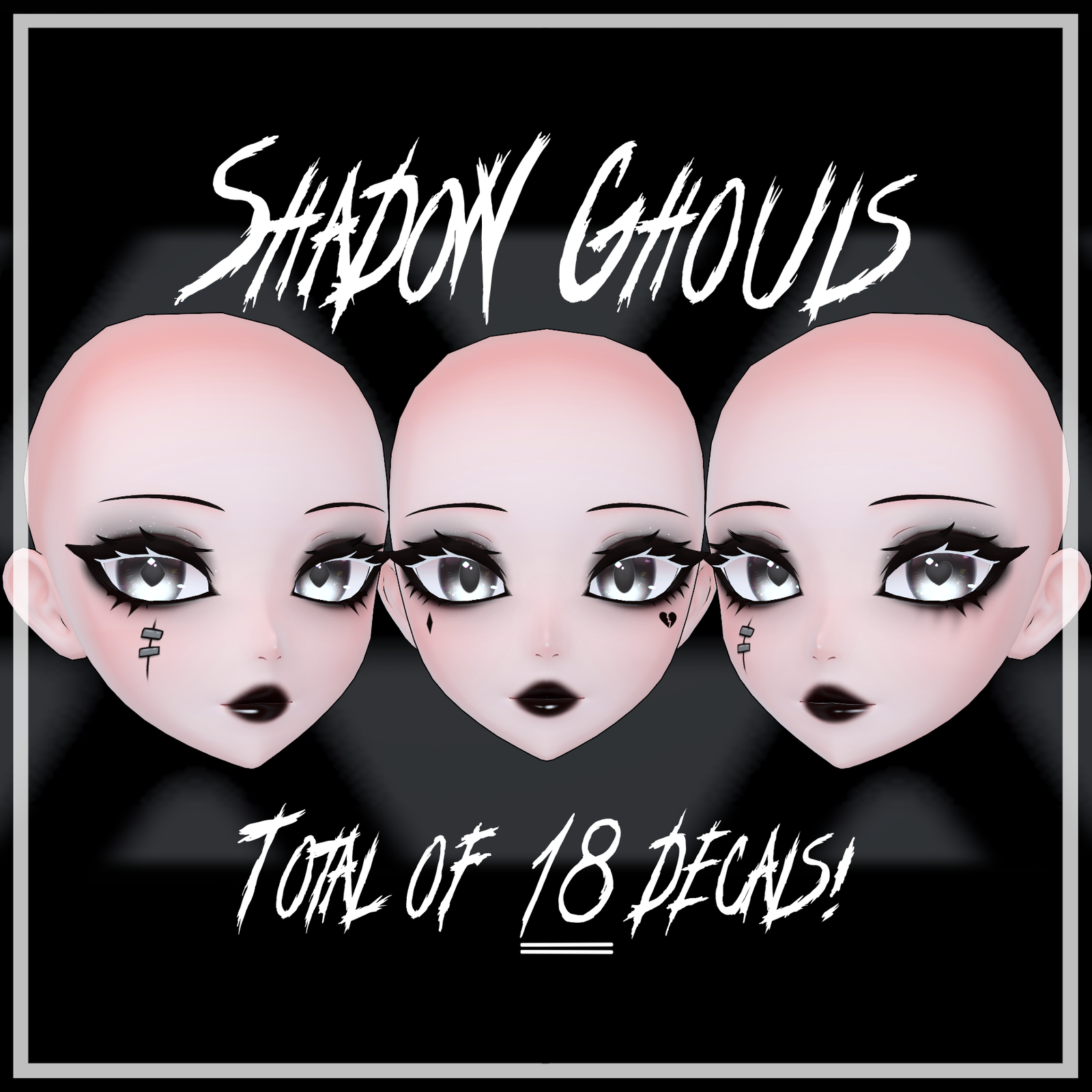 🖤 Shadow Ghouls 🖤 | Makeup for Starlight