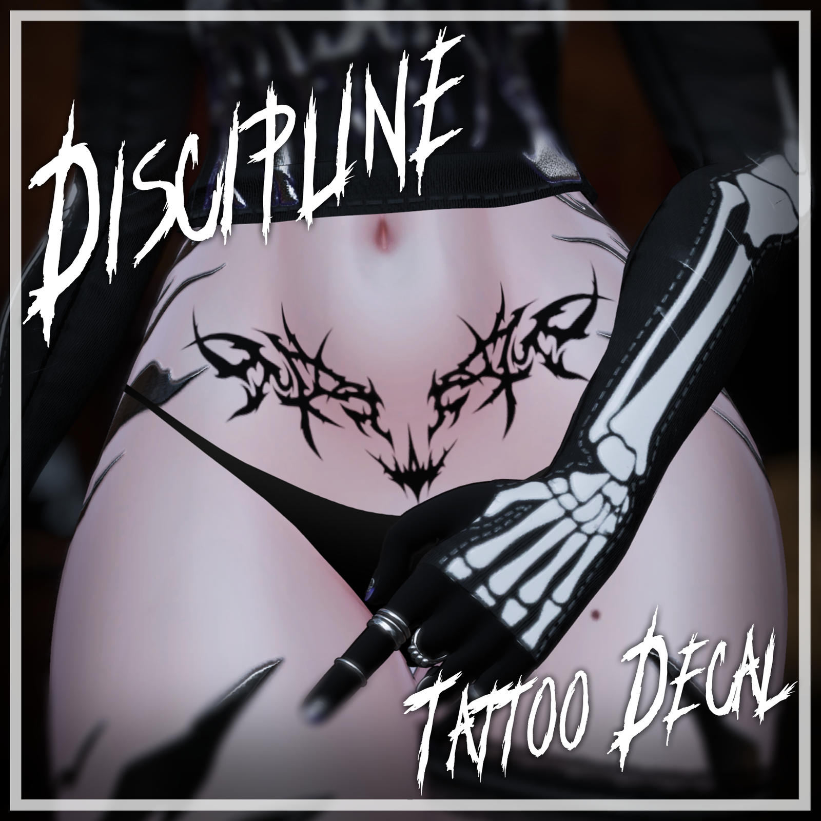 🖤 Discipline 🖤 | Womb Tattoo for EGirl VRBase