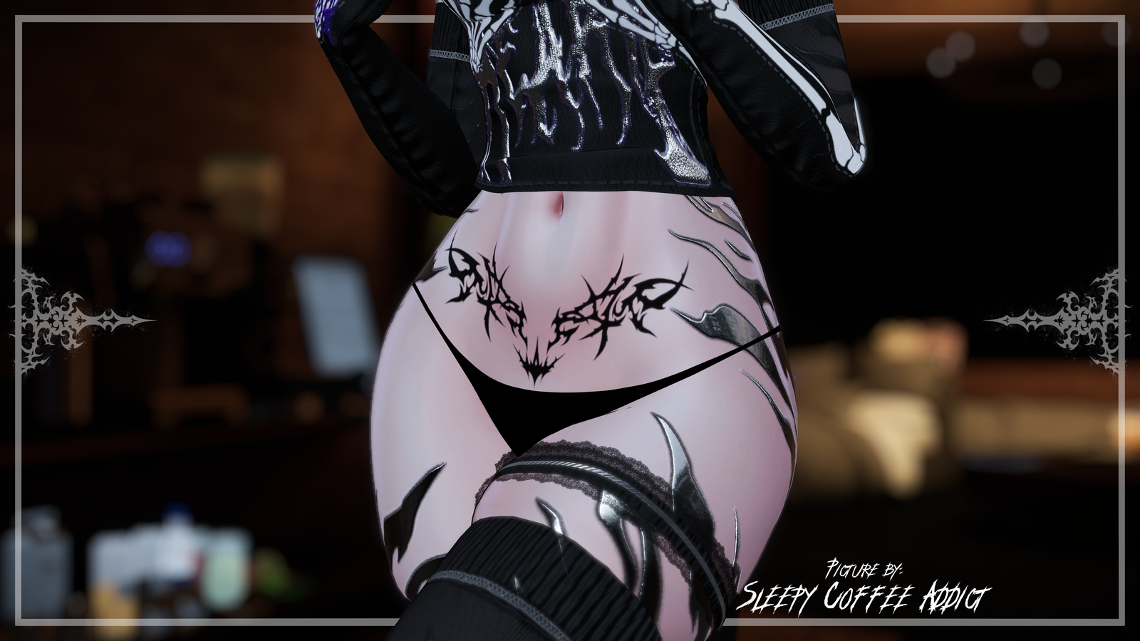 🖤 Discipline 🖤 | Womb Tattoo for EGirl VRBase