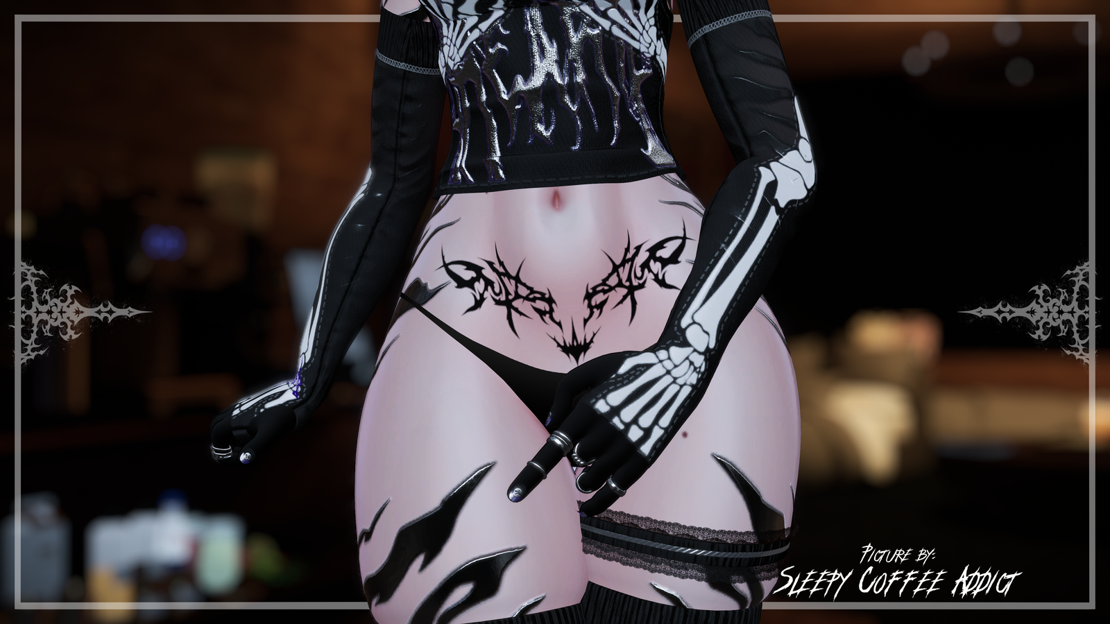 🖤 Discipline 🖤 | Womb Tattoo for EGirl VRBase