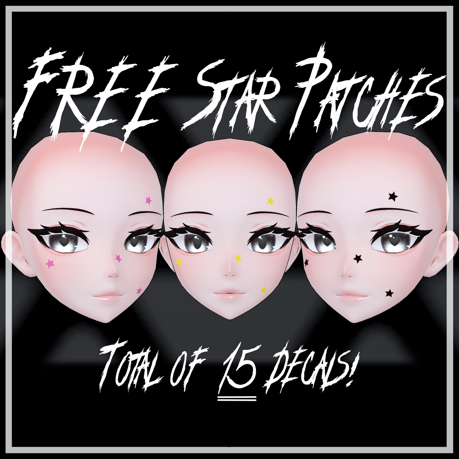 ⭐ FREE Star Pimple Patches ⭐ | Texture for Starlight