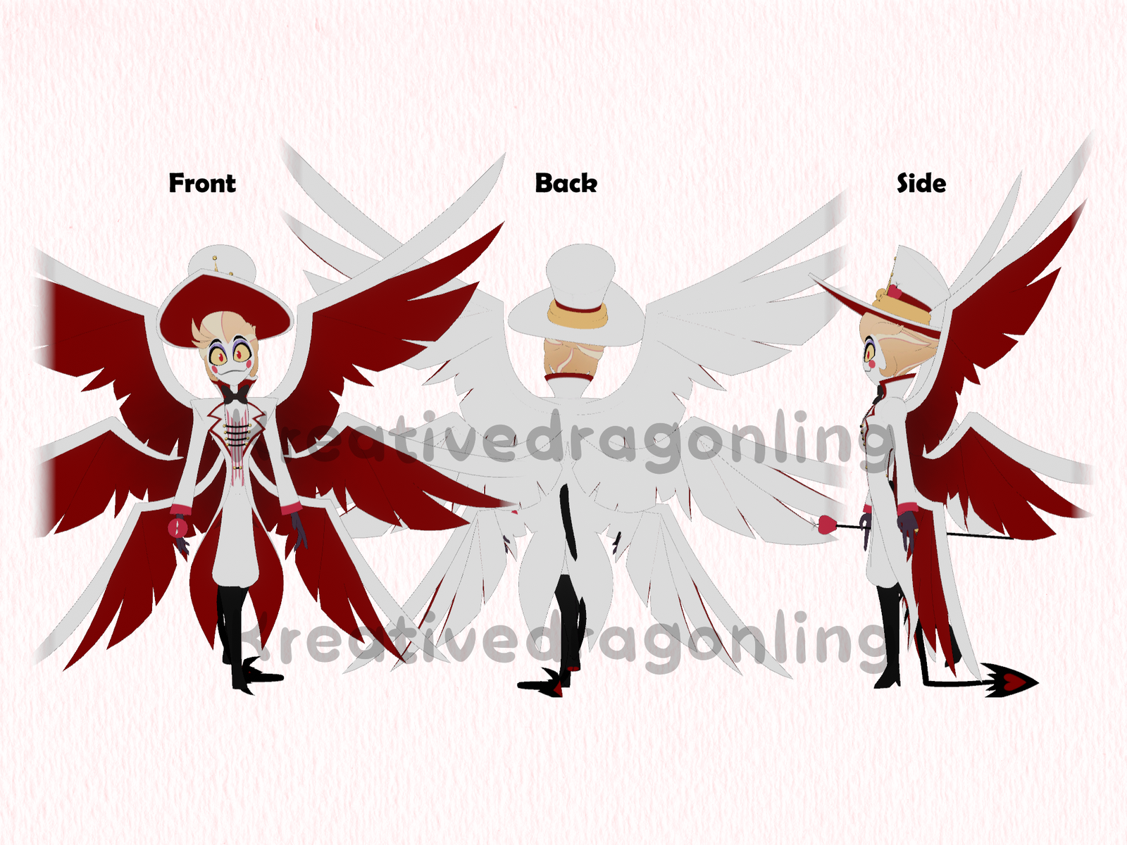 Lucifer Morningstar | Hazbin Hotel VRChat Avatar | Quest Compatible