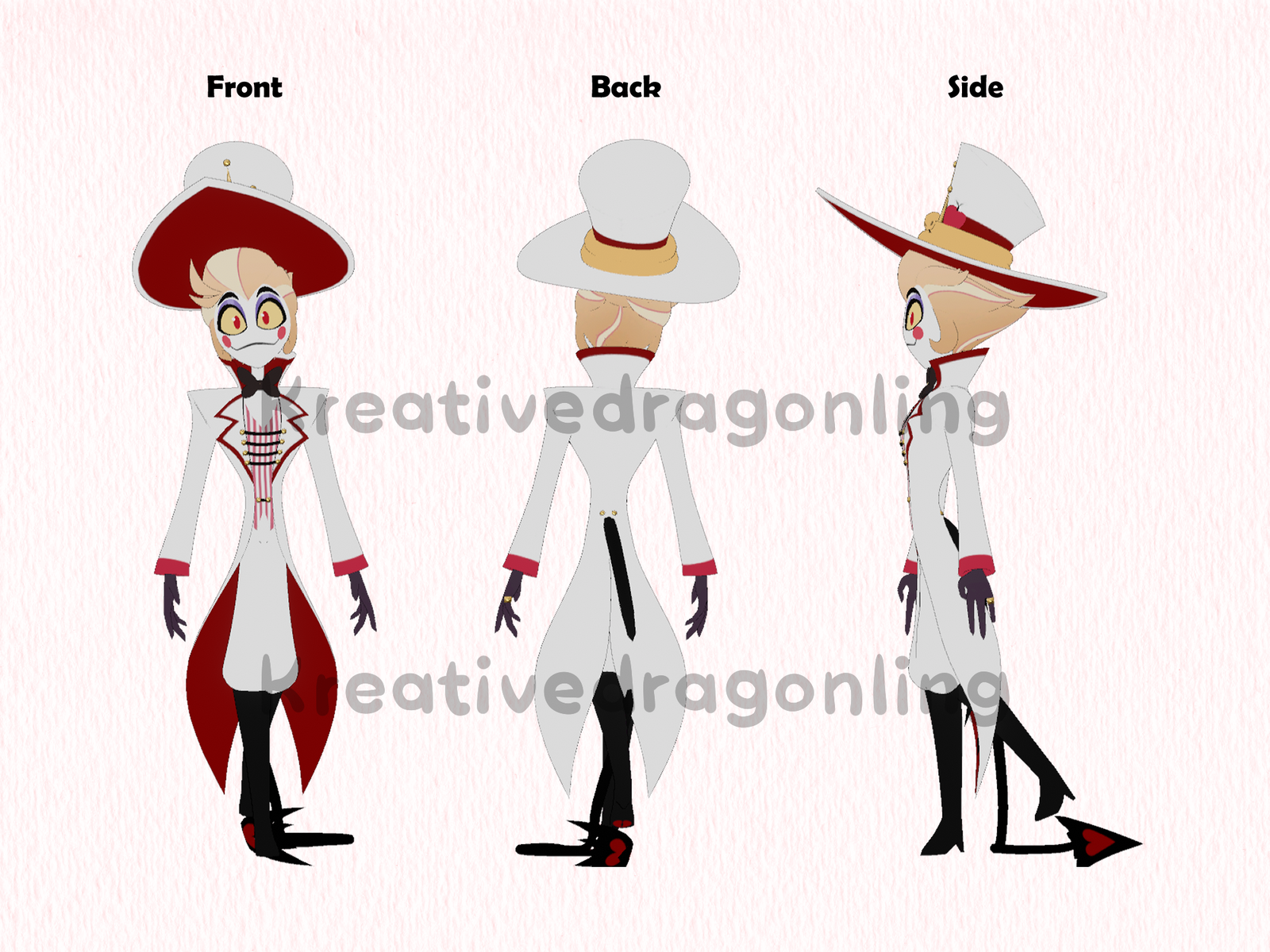 Lucifer Morningstar | Hazbin Hotel VRChat Avatar | Quest Compatible