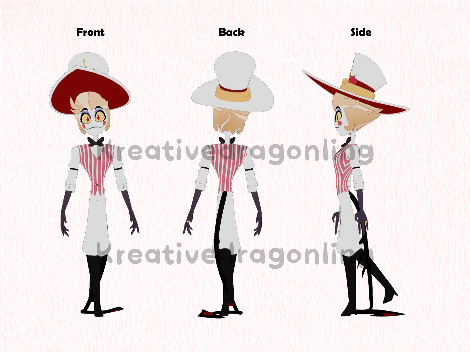 Lucifer Morningstar | Hazbin Hotel VRChat Avatar | Quest Compatible