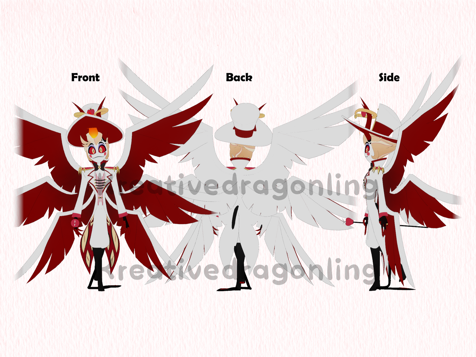 Lucifer Morningstar | Hazbin Hotel VRChat Avatar | Quest Compatible