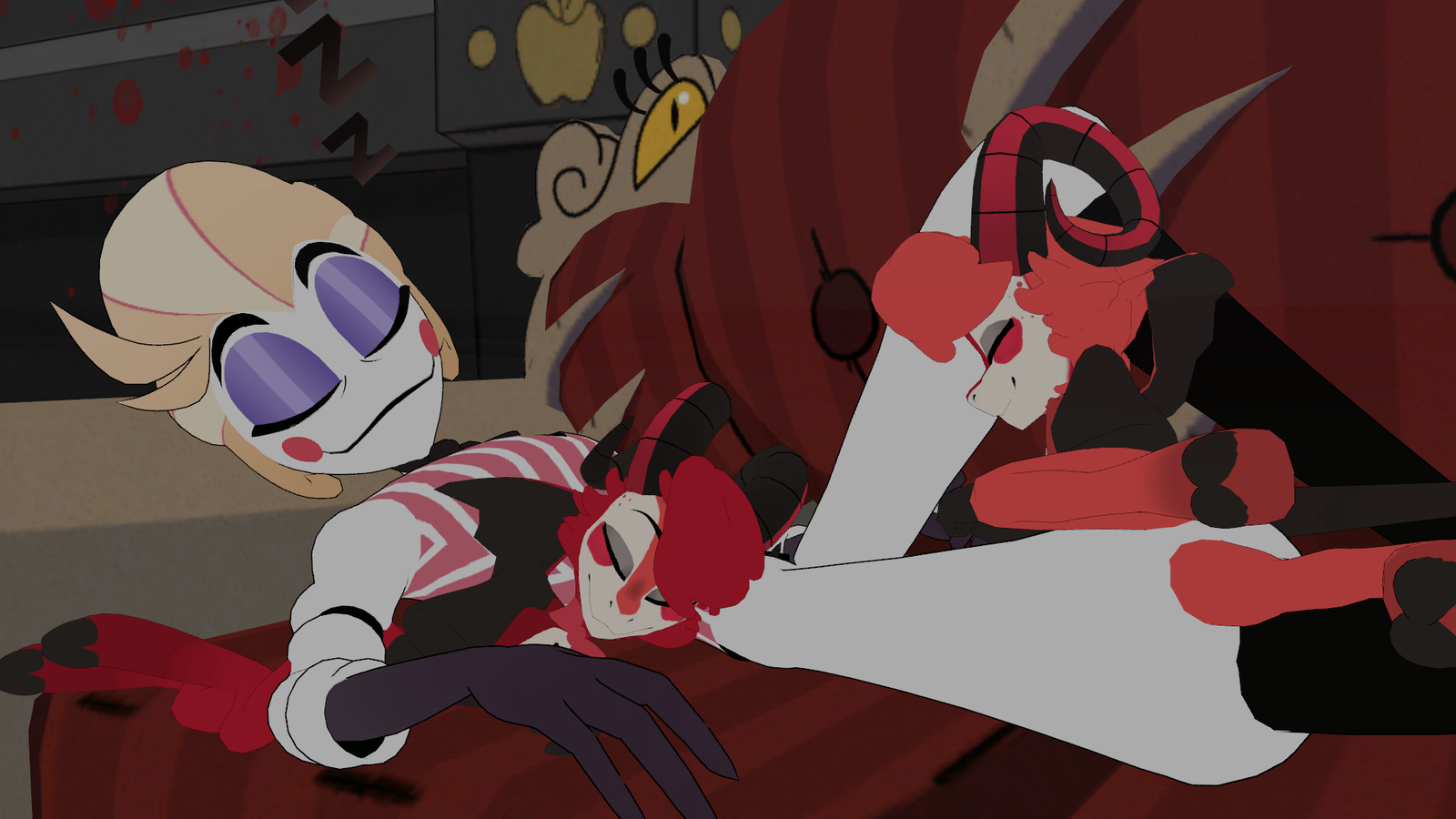 Lucifer Morningstar | Hazbin Hotel VRChat Avatar | Quest Compatible