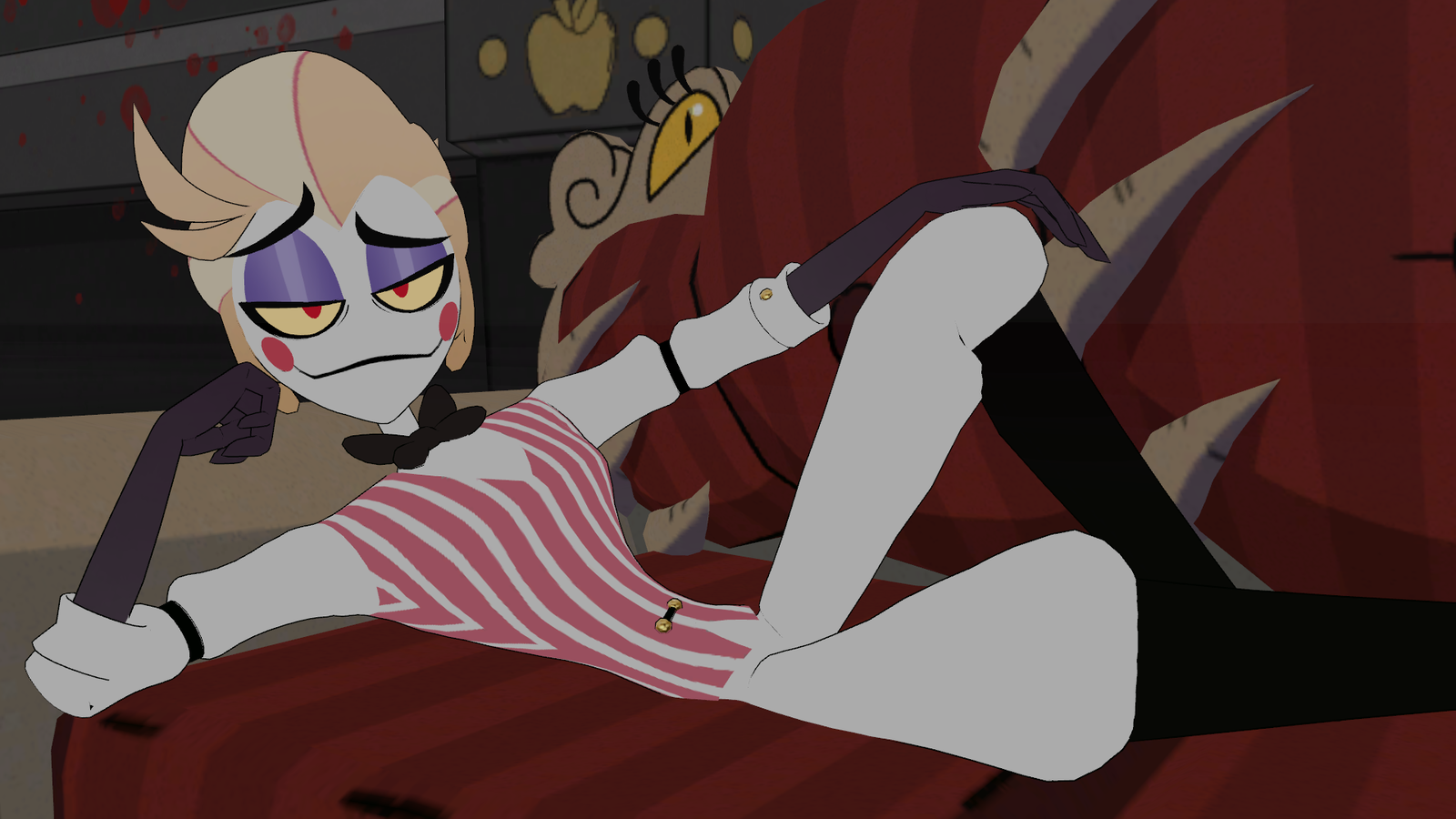 Lucifer Morningstar | Hazbin Hotel VRChat Avatar | Quest Compatible