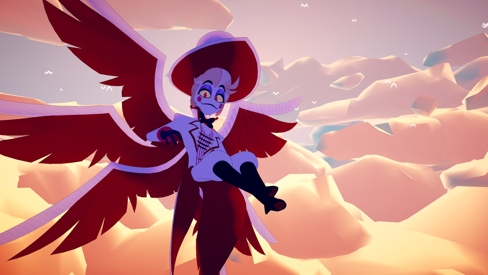 Lucifer Morningstar | Hazbin Hotel VRChat Avatar | Quest Compatible