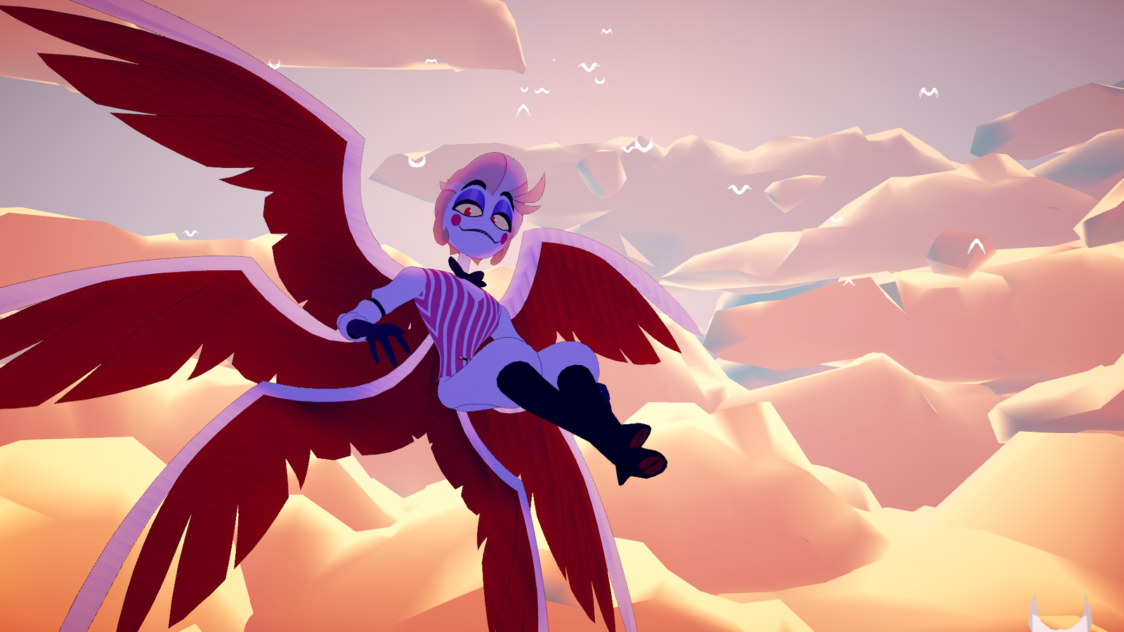 Lucifer Morningstar | Hazbin Hotel VRChat Avatar | Quest Compatible