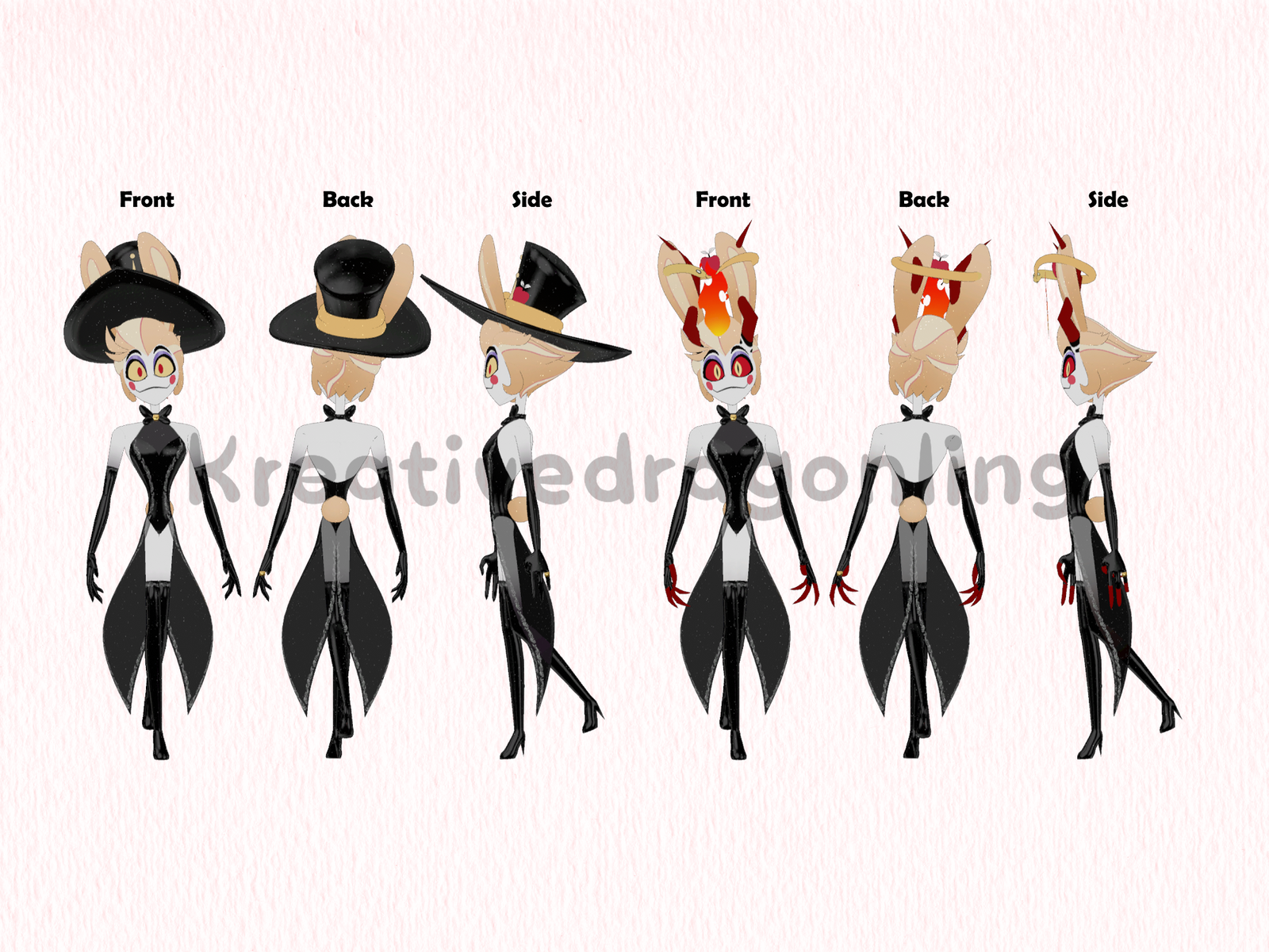 Bunny Boy Lucifer | Hazbin Hotel VRChat Avatar | Quest Compatible