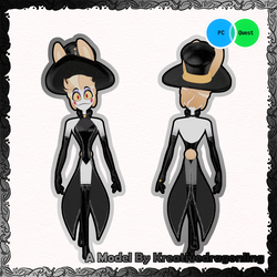 Bunny Boy Lucifer | Hazbin Hotel VRChat Avatar | Quest Compatible