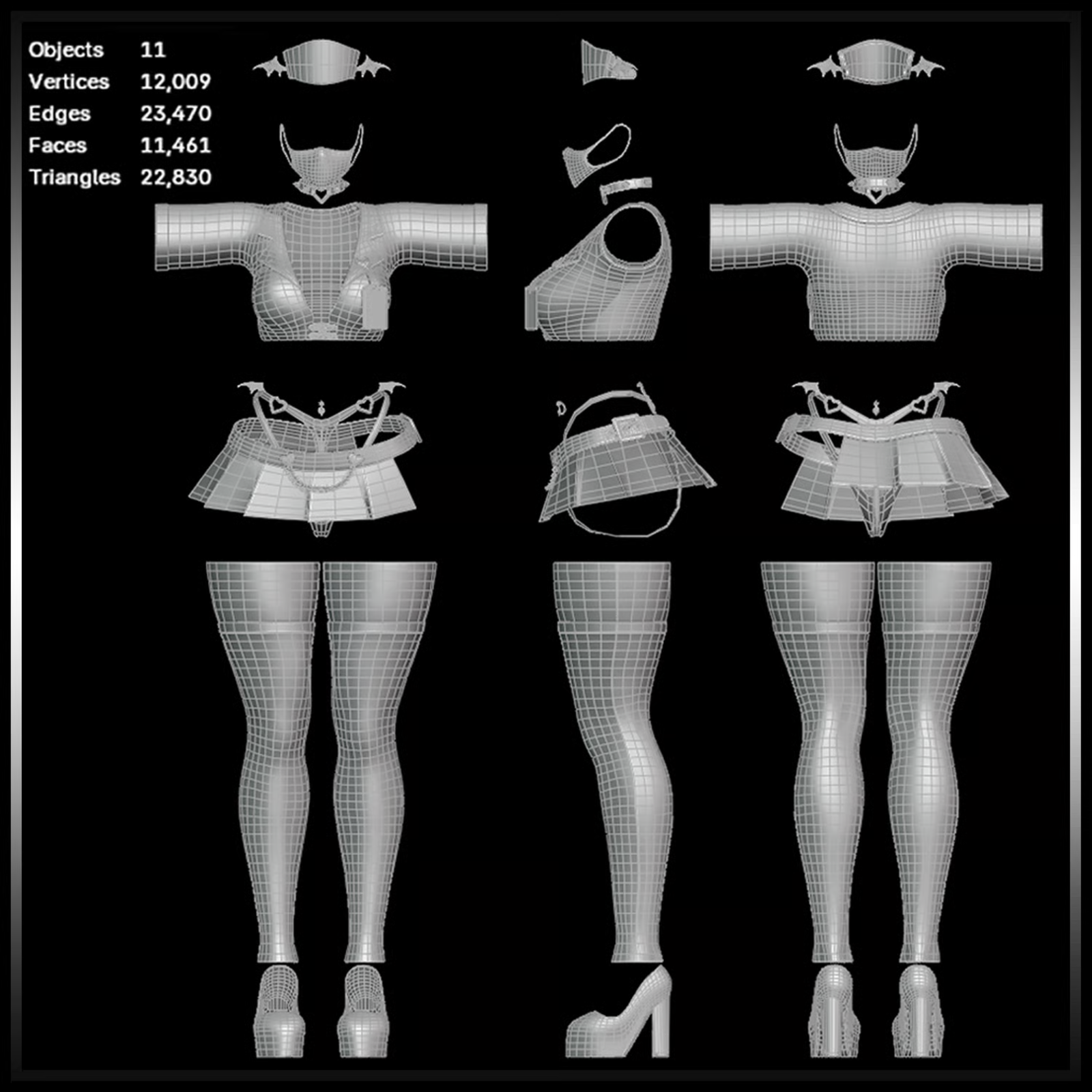 Latex Nurse Outfit ⋆ MoeFlavor