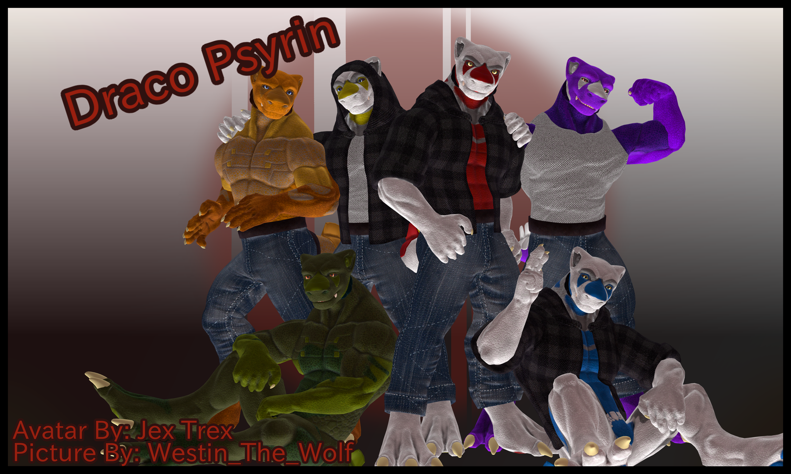 Draco Psyrin - vrchat Avatar (2026 update)