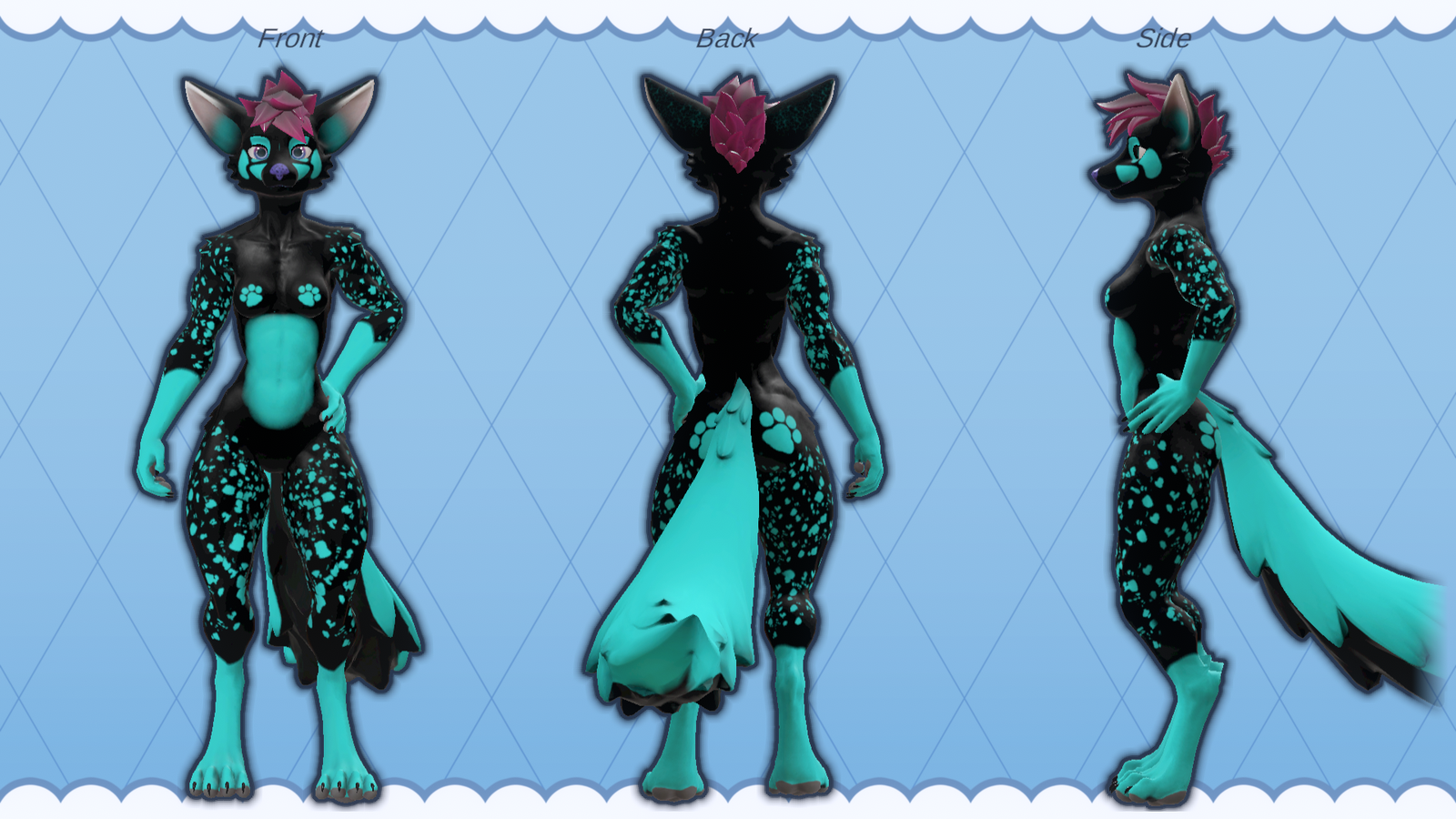 Crystal Cyan Lumina Viwi