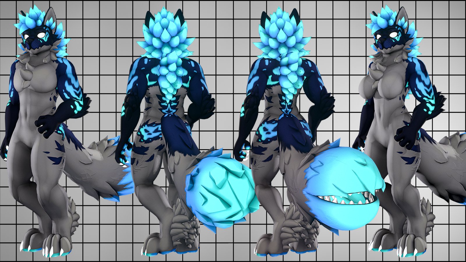 Mawlamute Azul Texture