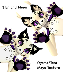 Star and Moon Mayu  Texture