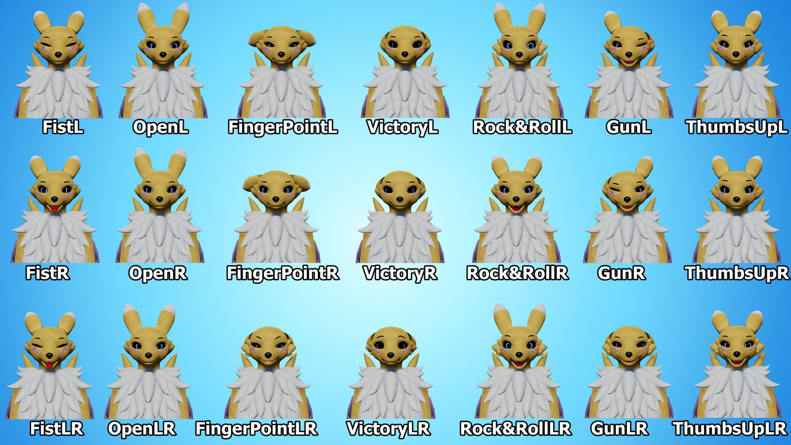 Renafox VRC Avatar (PC + Quest)