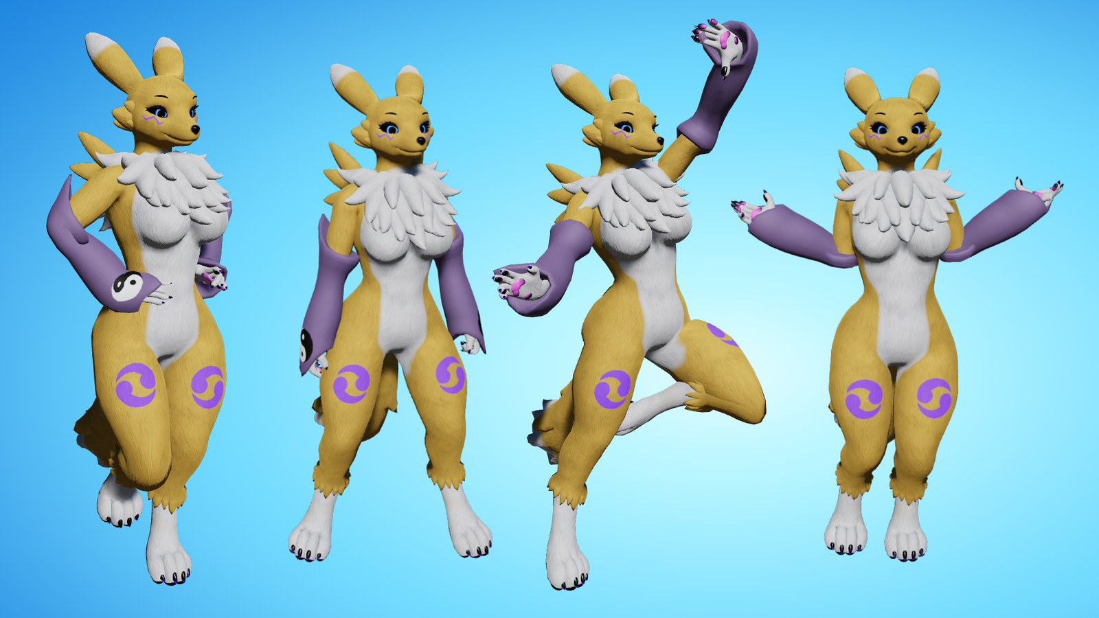 Renafox VRC Avatar (PC + Quest)