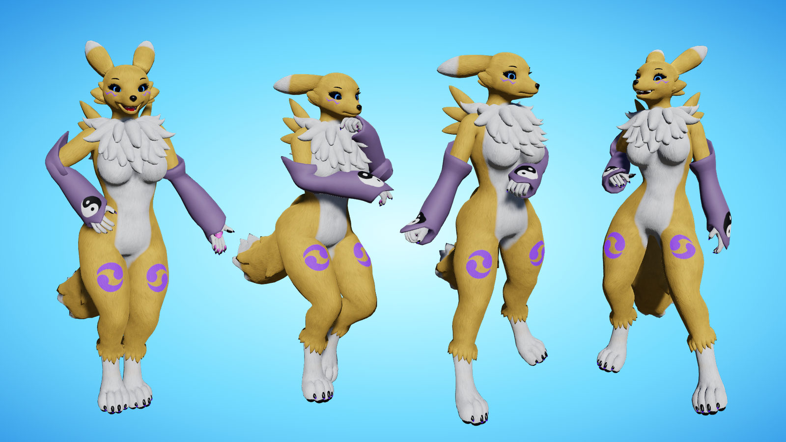 Renafox VRC Avatar (PC + Quest)