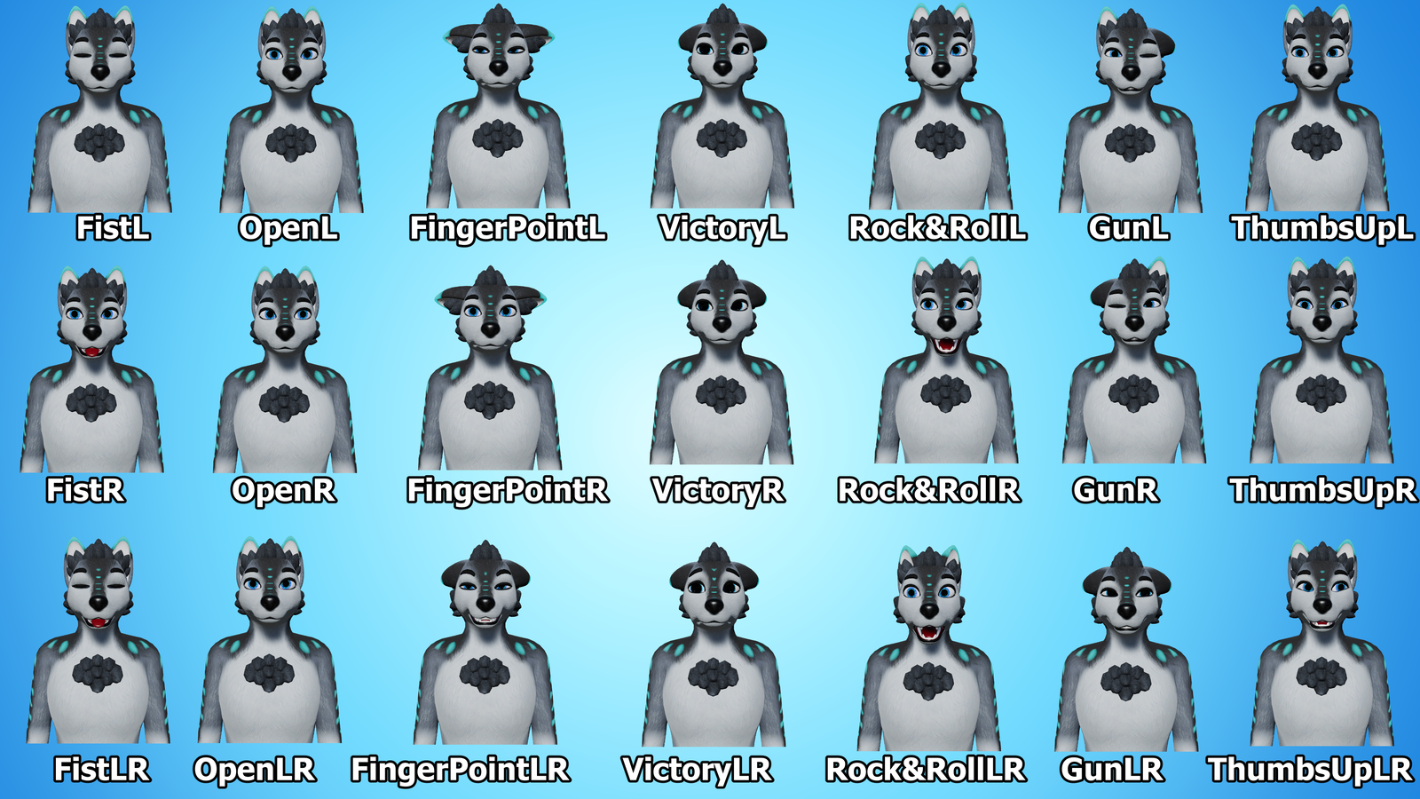 Fenris Masc VRC Avatar (PC + Quest)