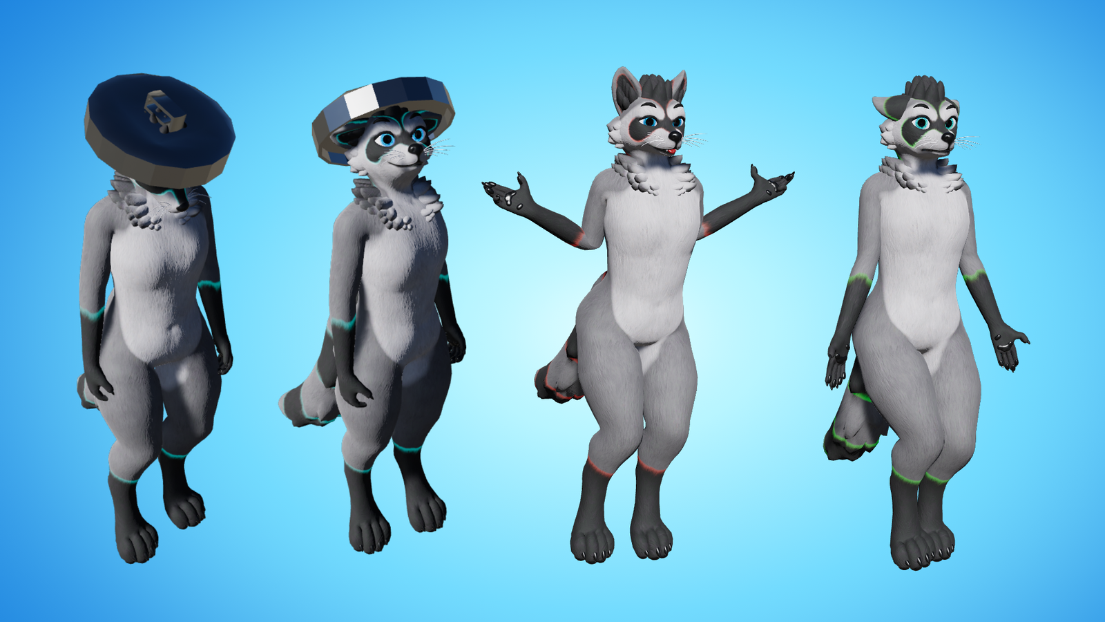 Scraps Masc VRC Avatar (PC + Quest)