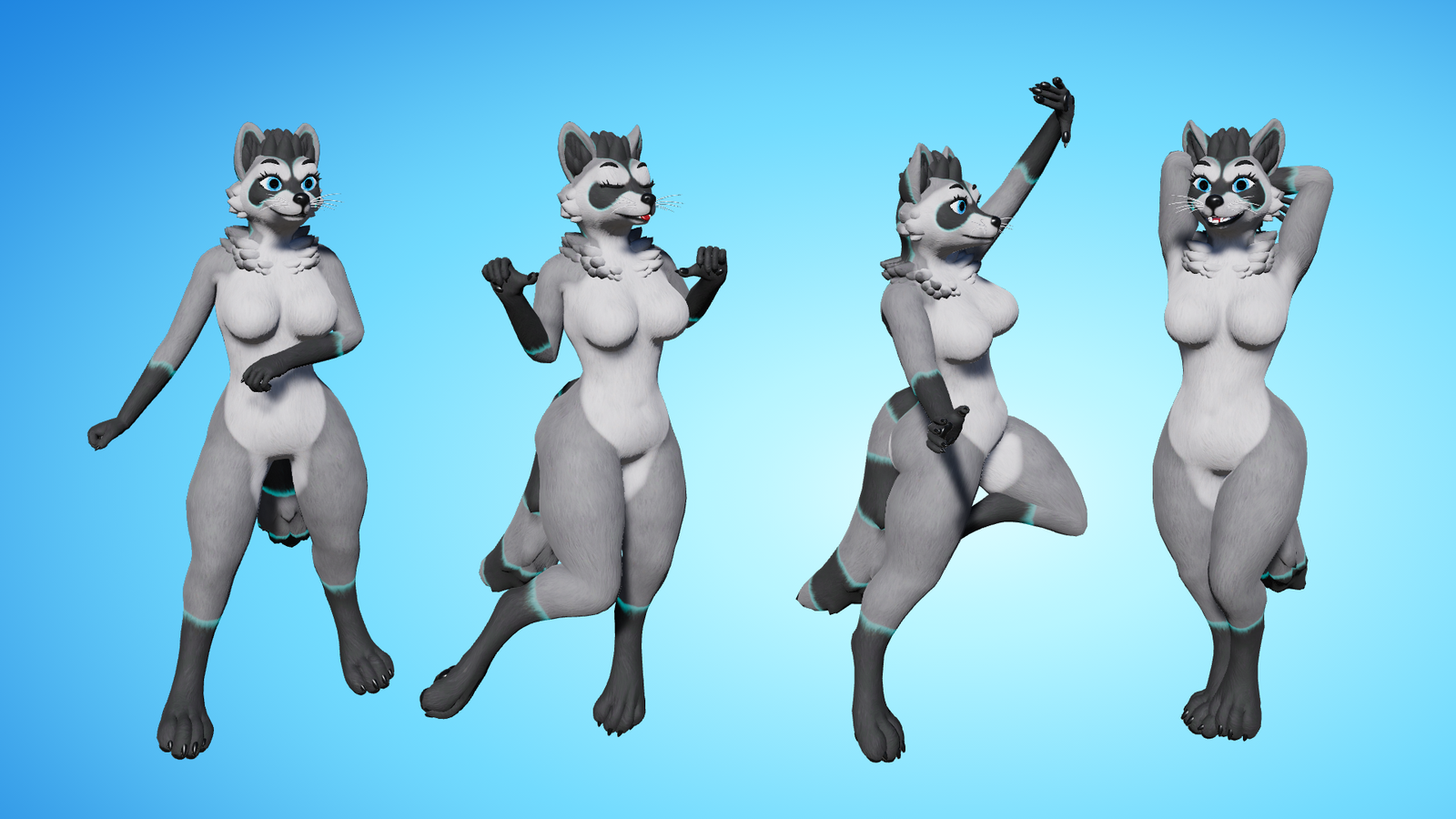 Scraps Fem VRC Avatar (PC + Quest)