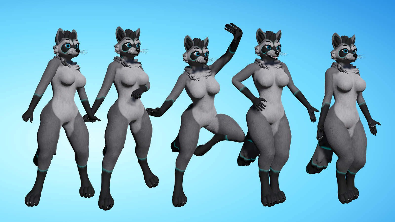 Scraps Fem VRC Avatar (PC + Quest)