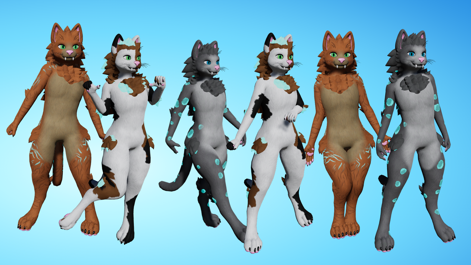 Velkitty Masc VRC Avatar (PC + Quest)