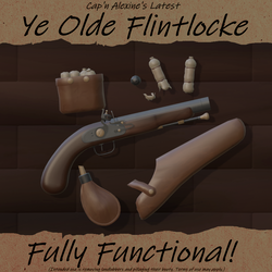 Landlubber Begone Functional Flintlock