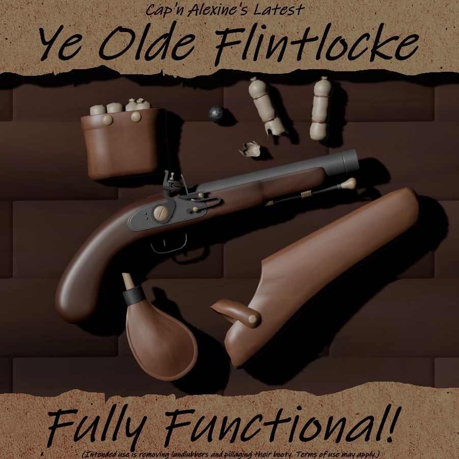 Landlubber Begone Functional Flintlock