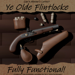 Landlubber Begone Functional Flintlock