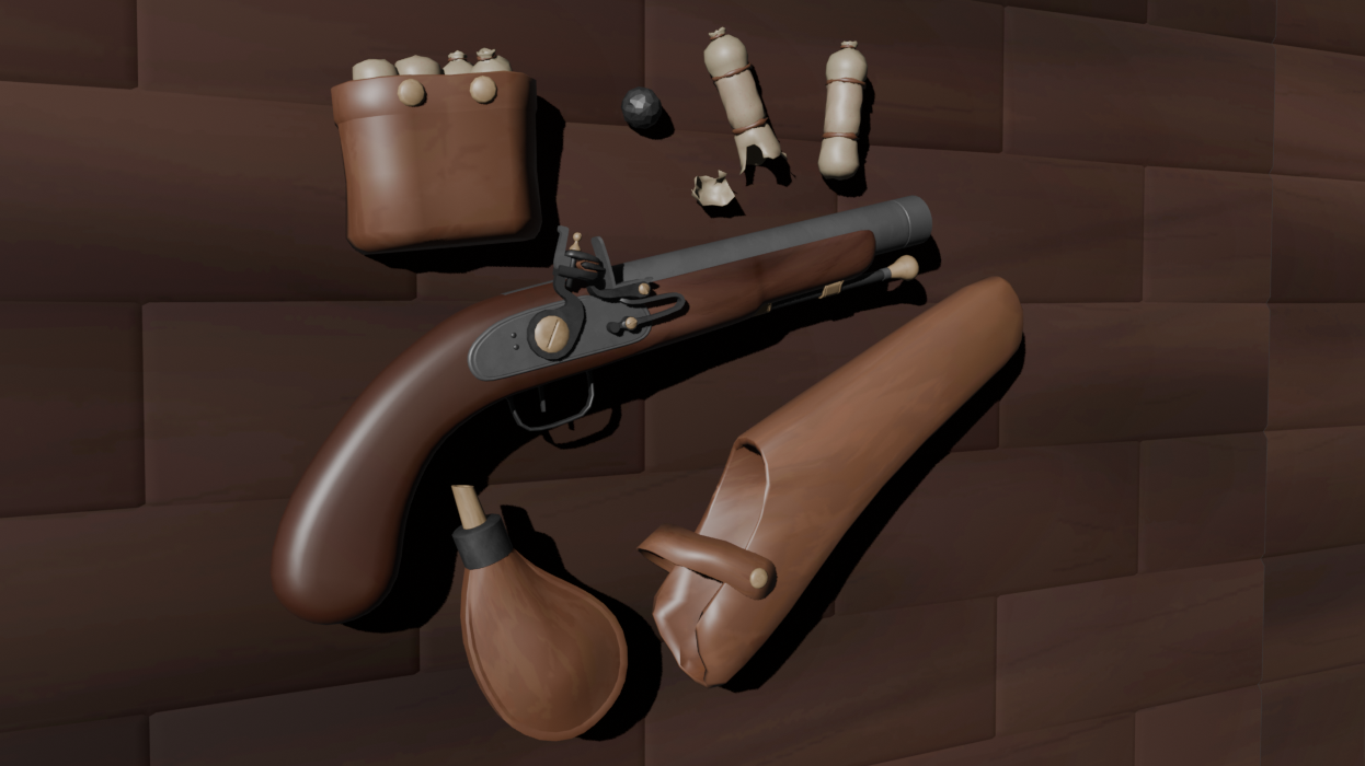 Landlubber Begone Functional Flintlock