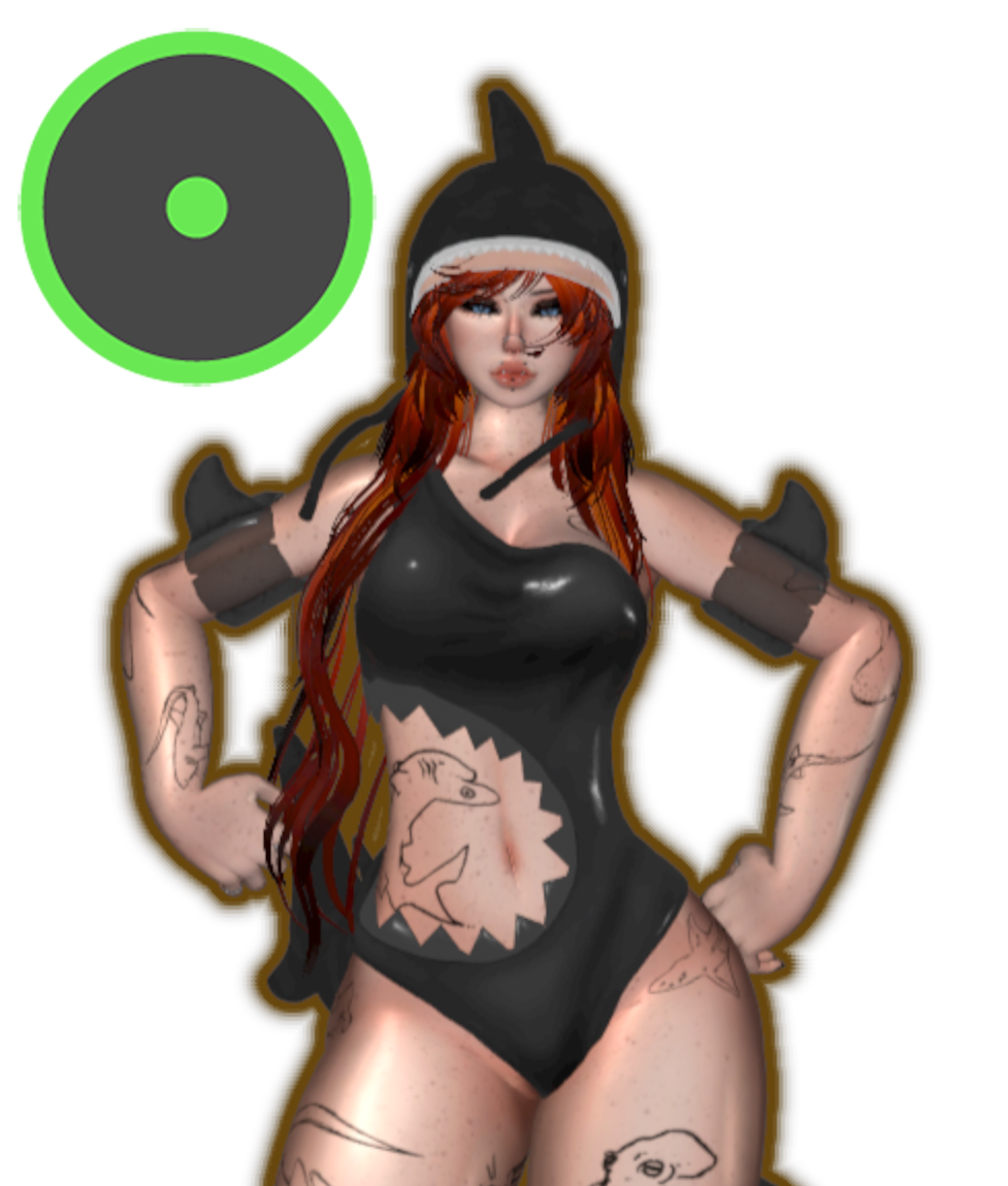 Shork the Shark Opti | Green, PC only, Optimised
