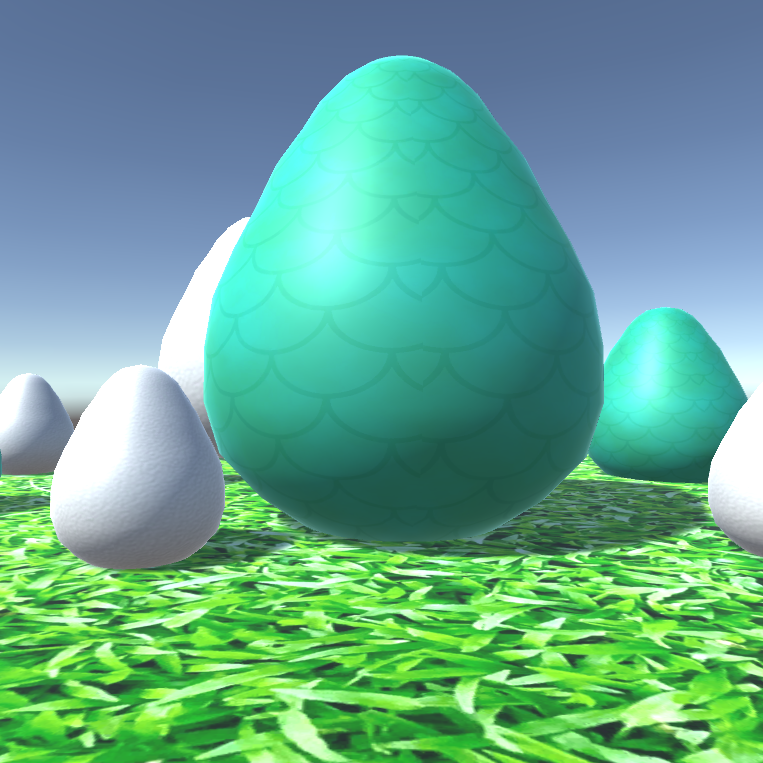 Egg - Low poly simple model
