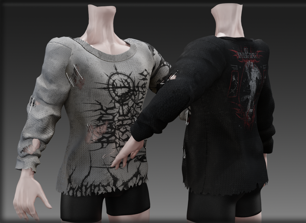 Torn Sweater