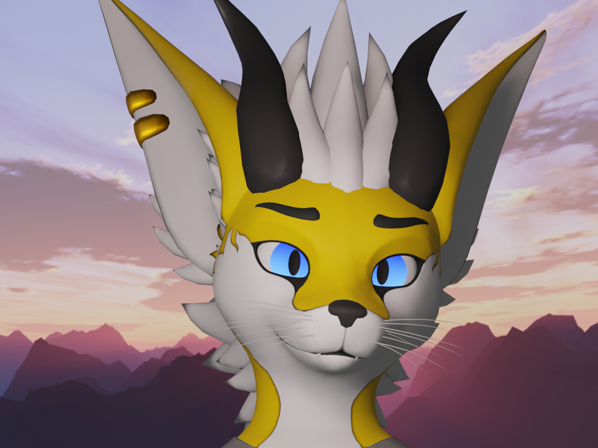 Wyren Avatar (VRChat, ChilloutVR)