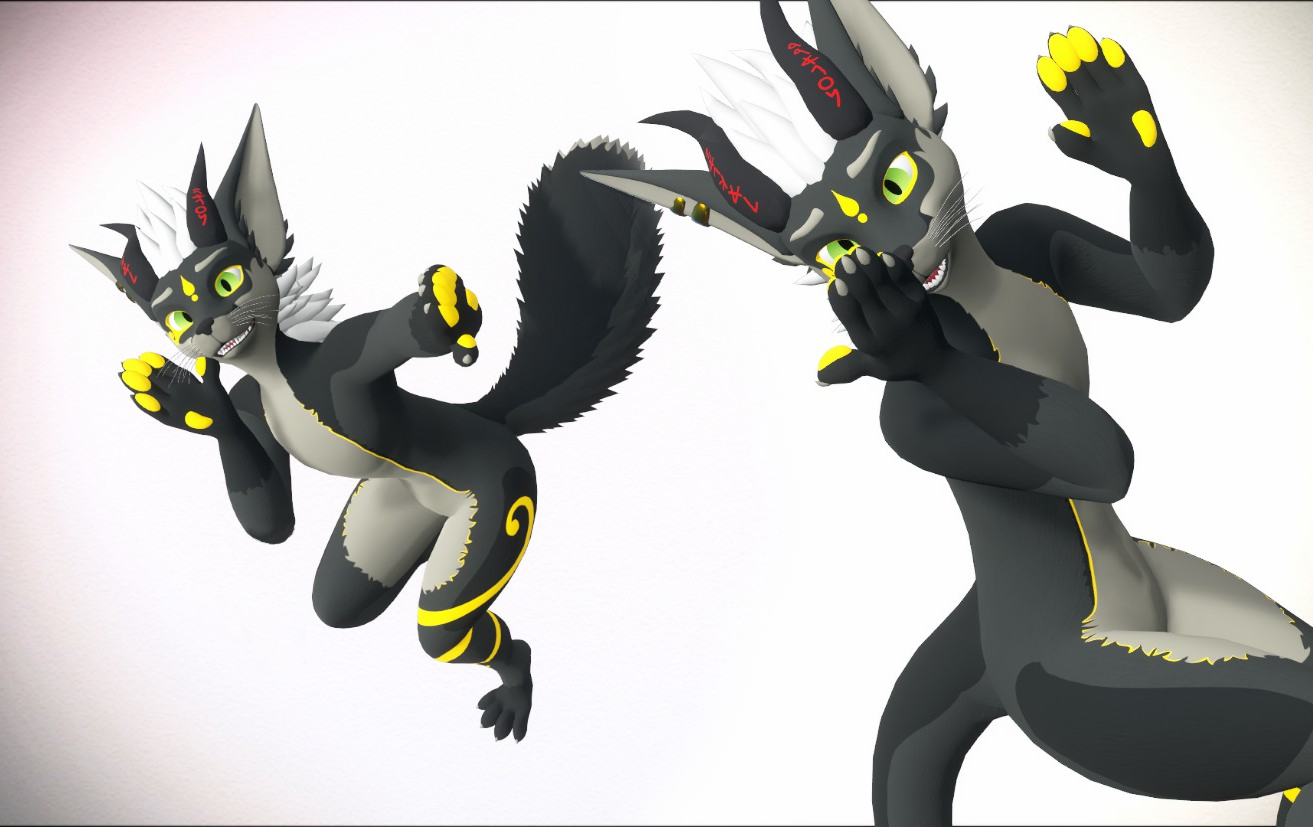 Wyren Avatar (VRChat, ChilloutVR)