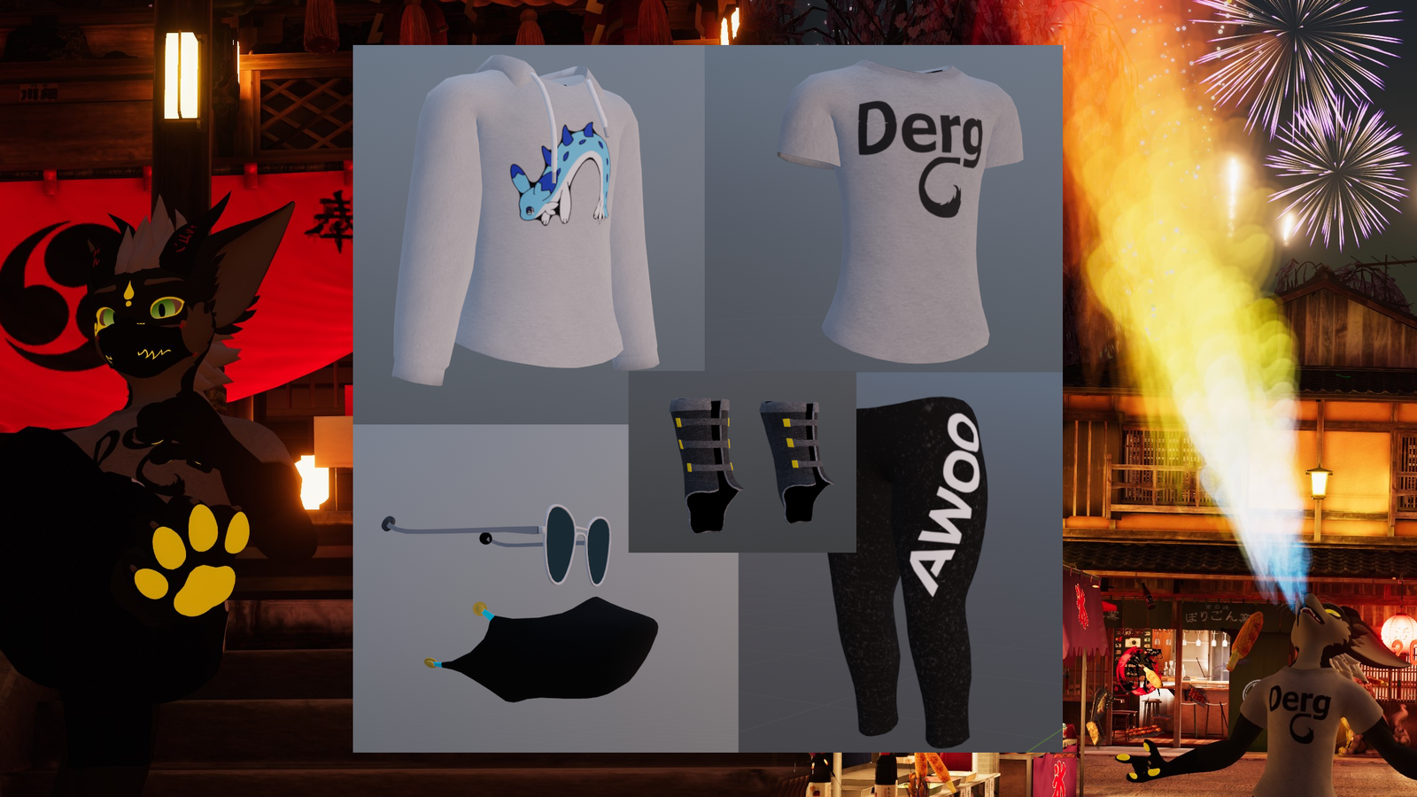 Wyren Avatar (VRChat, ChilloutVR)