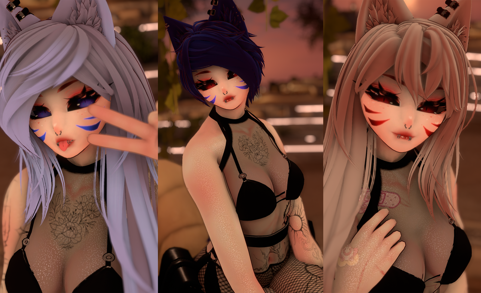 SERVER FREE - Gabriela [VRCFT, SFW, PC/QUEST]