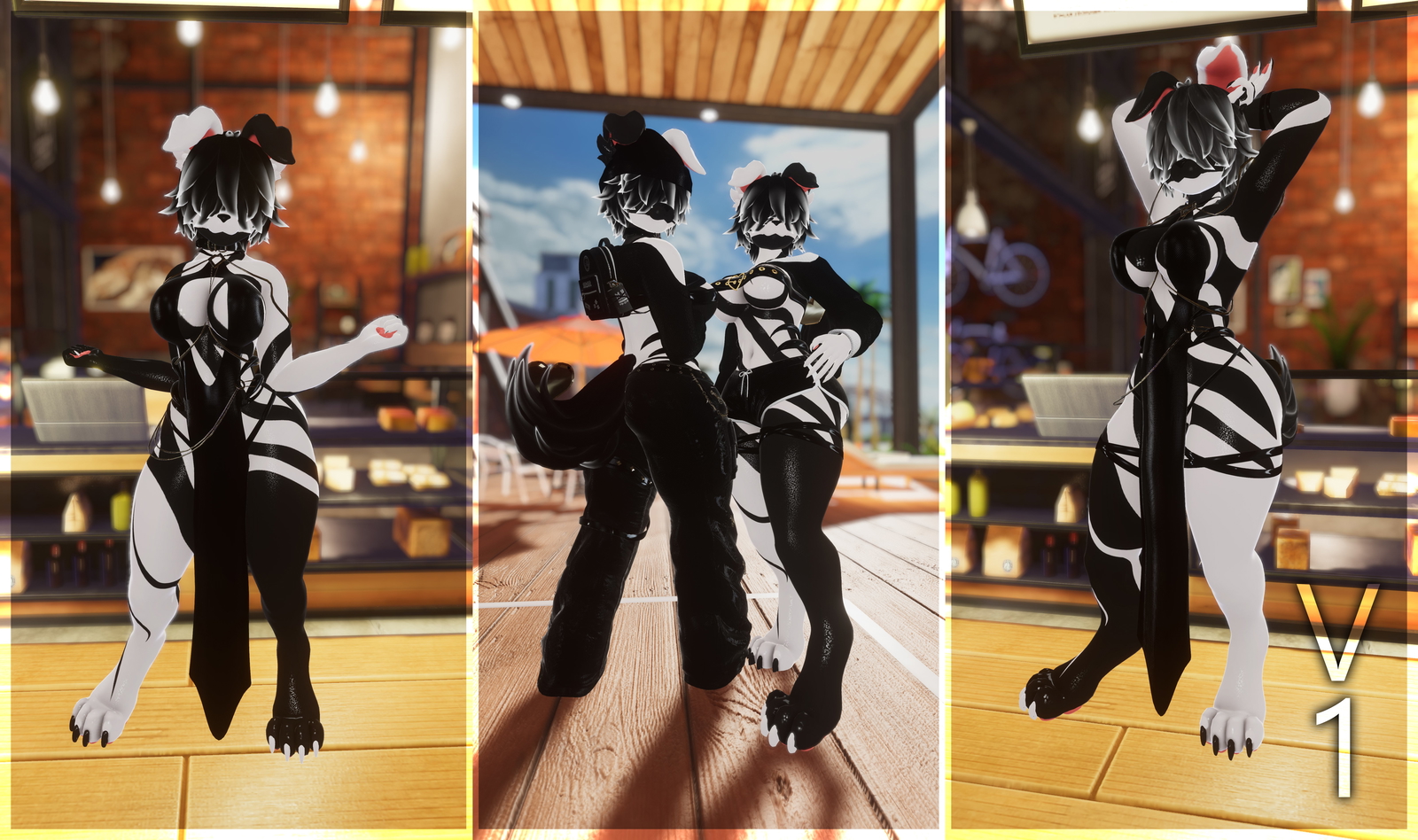 Dawn White and Black Textures