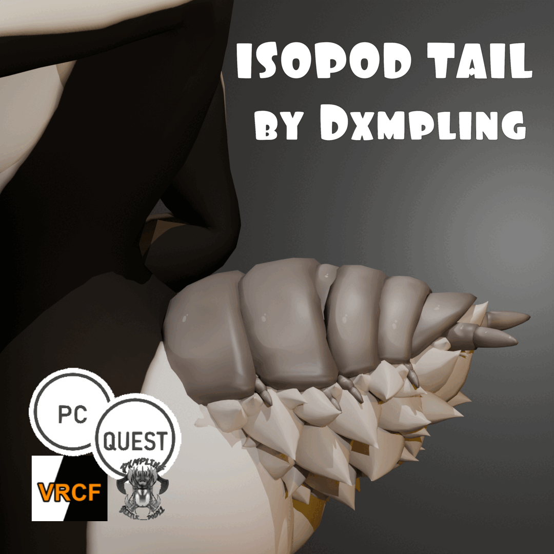 Isopod tail - For VRChat