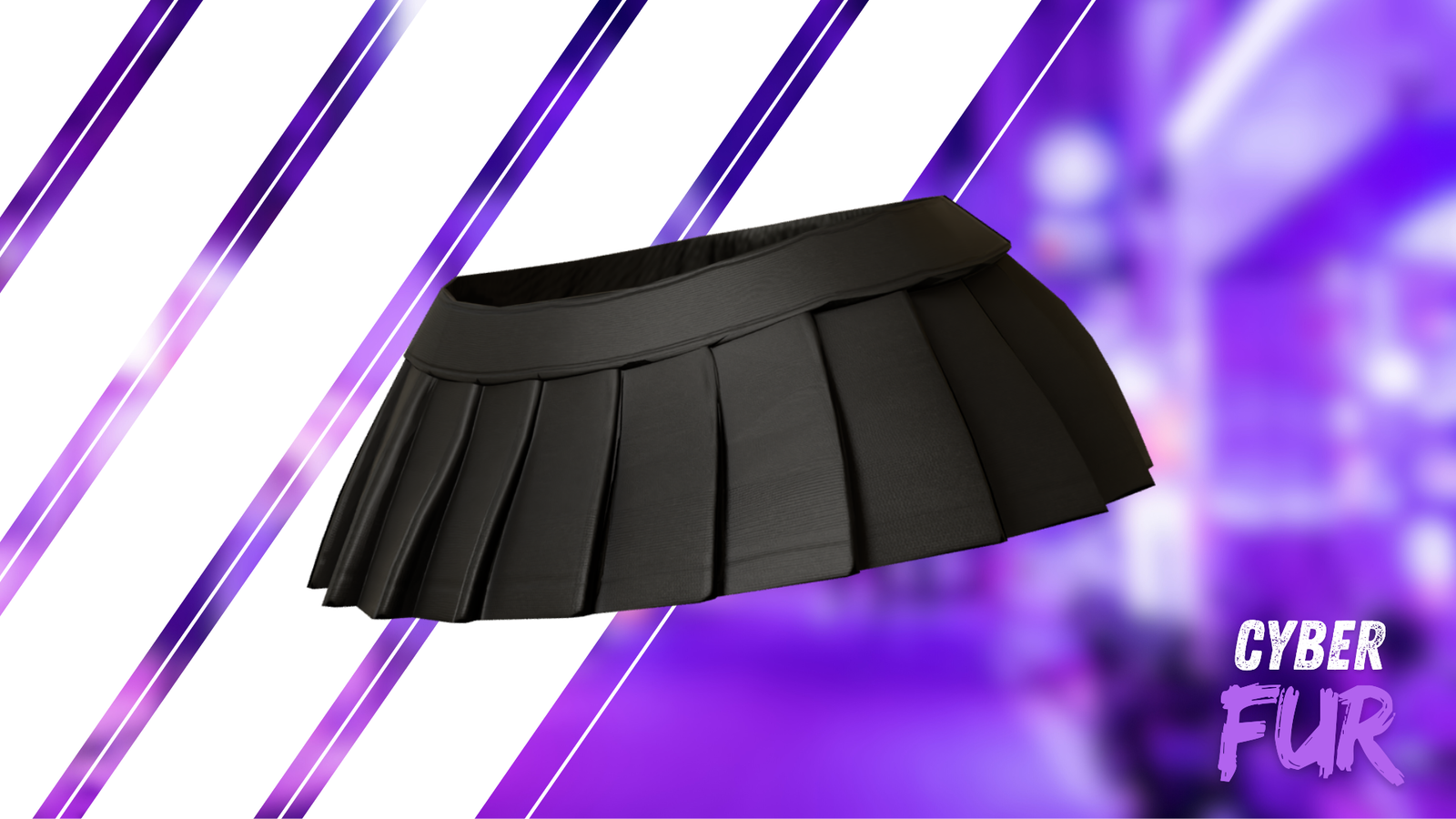 Cyberfur (Hyenid Edition) | Complete Techwear + Hair & Harness