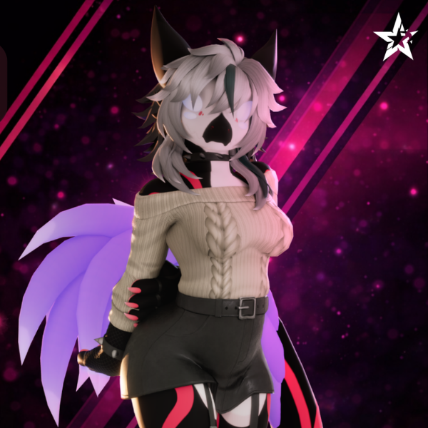 Casual Goth Outfit Set + Hair [Kreature Edition]