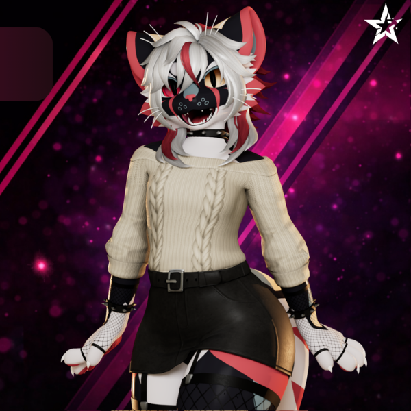 Casual Goth Outfit Set + Hair [Mayu Edition]