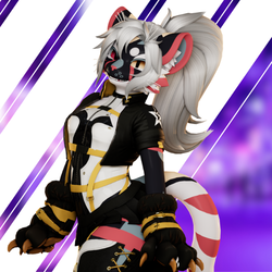 Cyberfur ( Mayu Edition ) | Complete Techwear + Hair & Harness