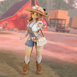 Springflower Set - Complete outfit + Hair [Kobo Edition]