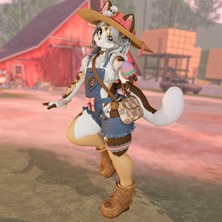 Springflower Set - Complete outfit + Hair [ Biscotti Edition ]