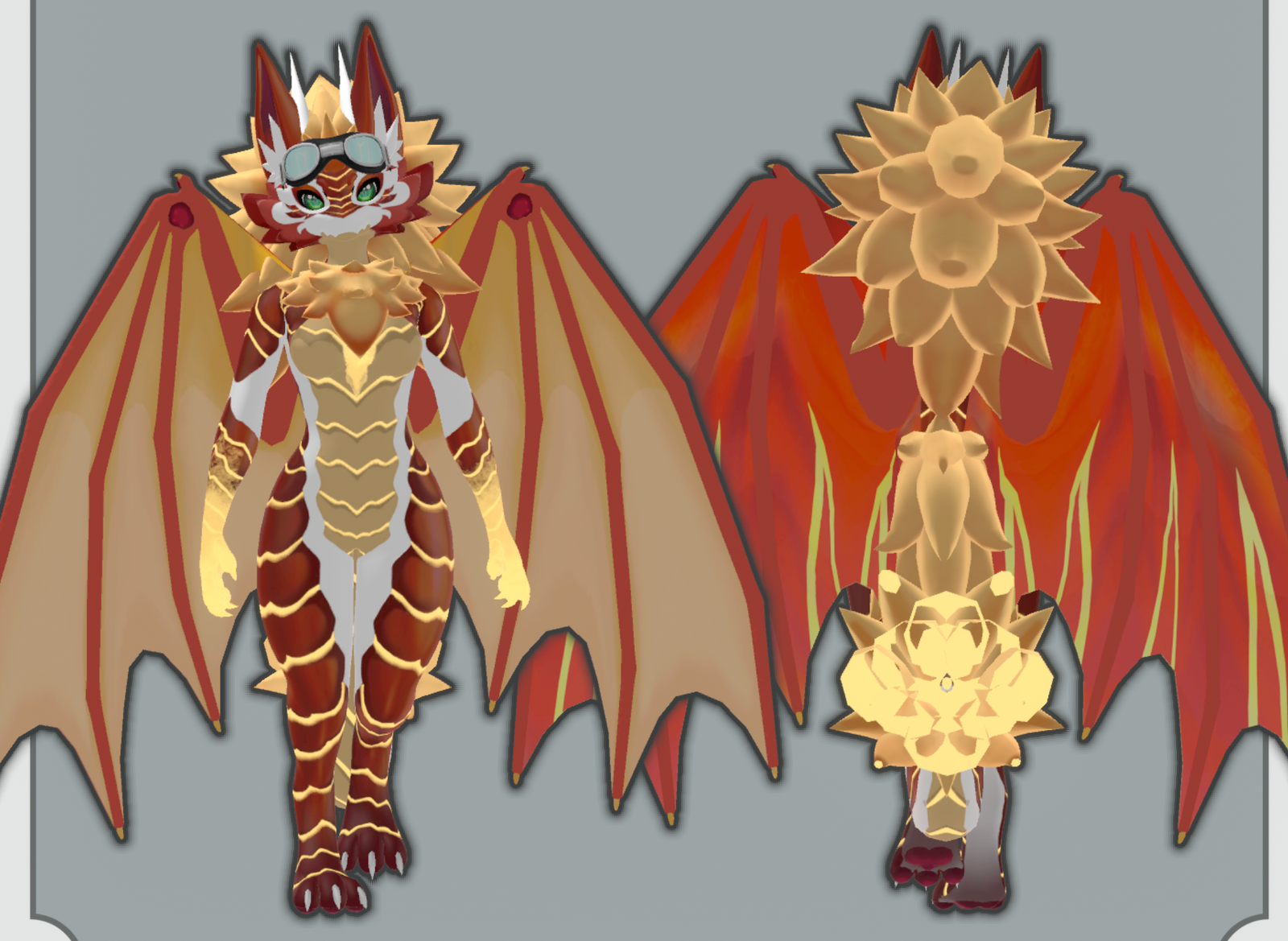 Cinder & Nether Dragon - Novabeast - Texture